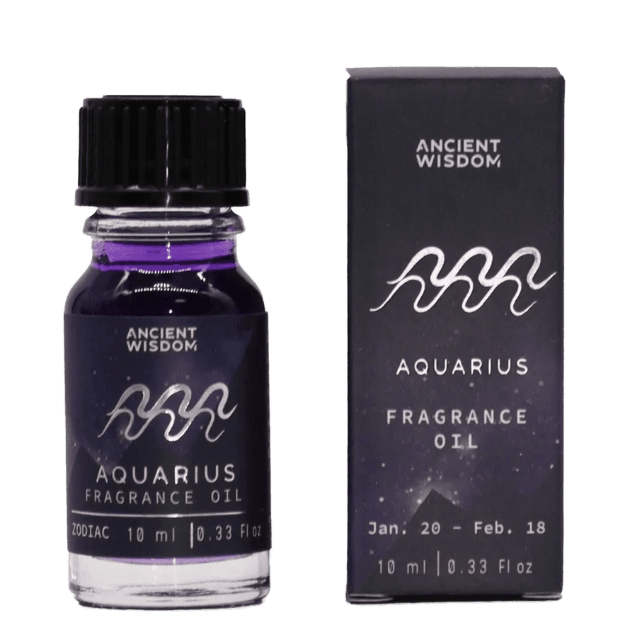 Aquarius Zodiac Fragrance Oil — 10ml - Zodiac Fragrance Oils - SIXTH HOUSE