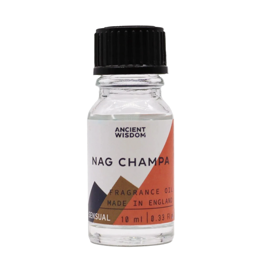 Nag Champa Fragrance Oil 10ml - Ancient Wisdom Fragrance Oils - SIXTH HOUSE