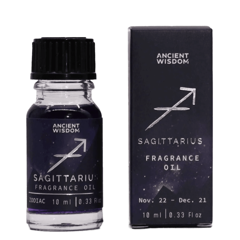 Sagittarius Zodiac Fragrance Oil and its presentation