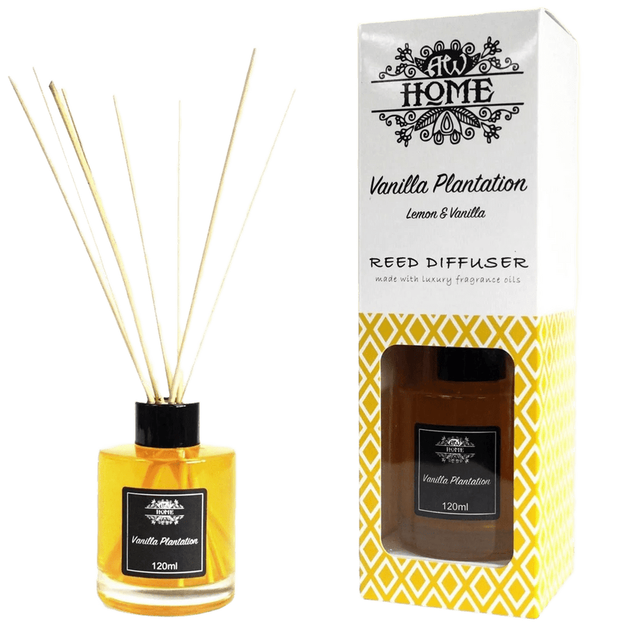 Vanilla Plantation Reed Diffuser – 120ml - Reed Diffuser - SIXTH HOUSE