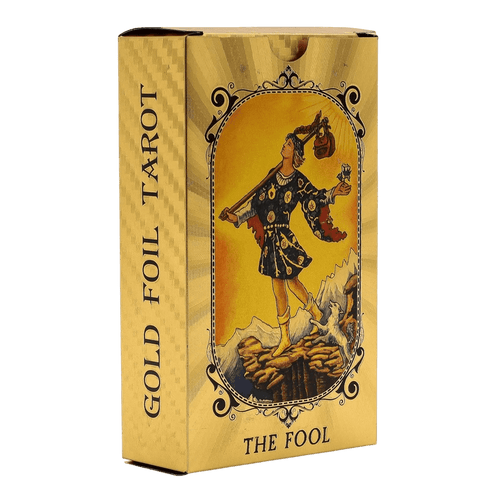 All-Seeing Eye Blue & Gold Foil Tarot Set & Guidebook - Tarot Cards - SIXTH HOUSE