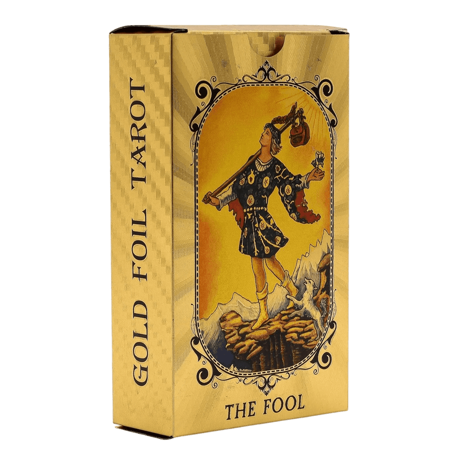 All-Seeing Eye Blue & Gold Foil Tarot Set & Guidebook - Tarot Cards - SIXTH HOUSE