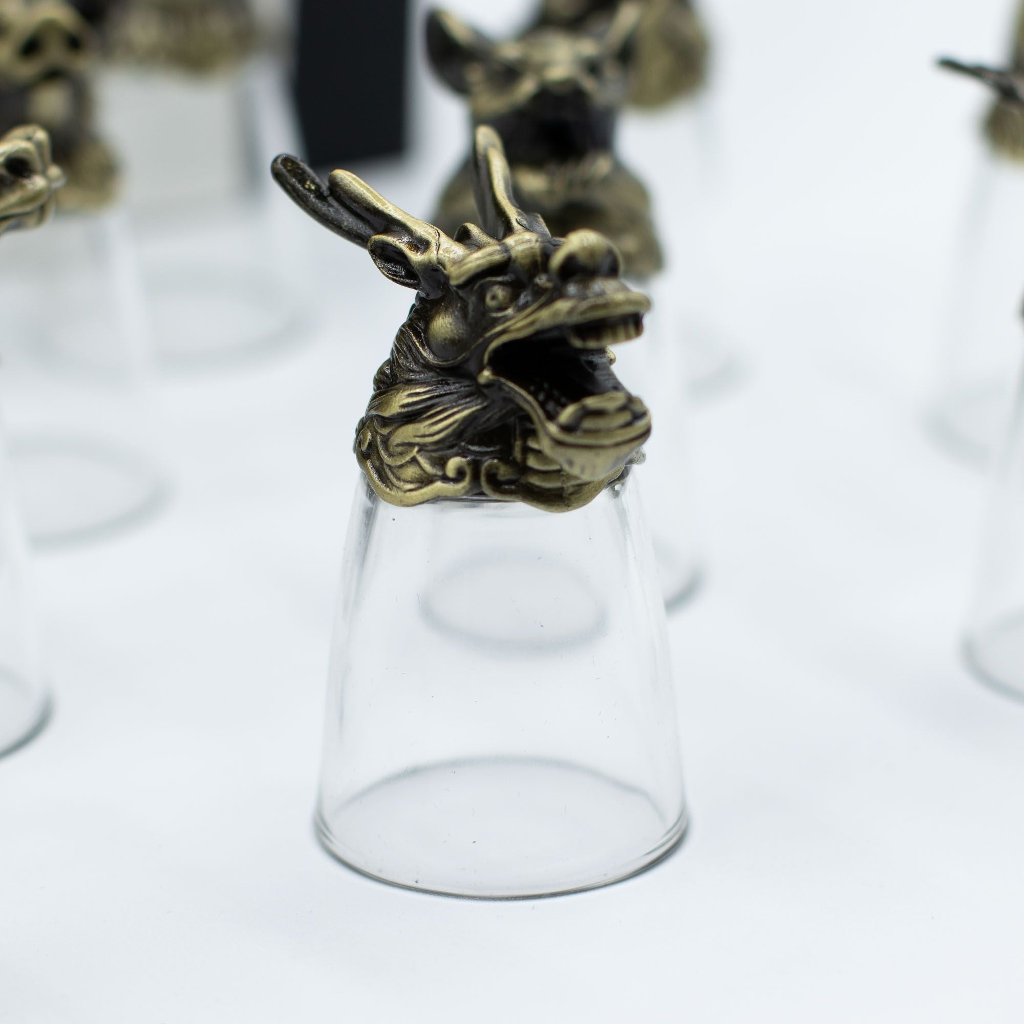 Forest & Mystical Creatures Shot Glass Set — 12 Pieces