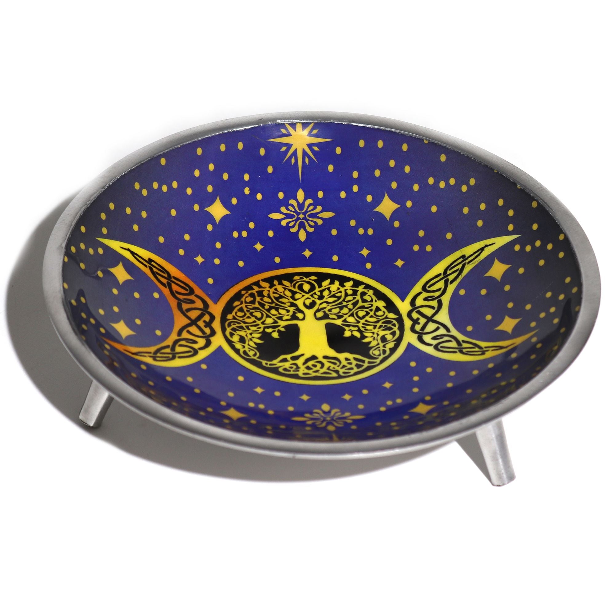 Triple Moon Celestial Offering Plate