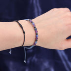 Sagittarius Zodiac Crystal Candle & Gemstone Bracelet