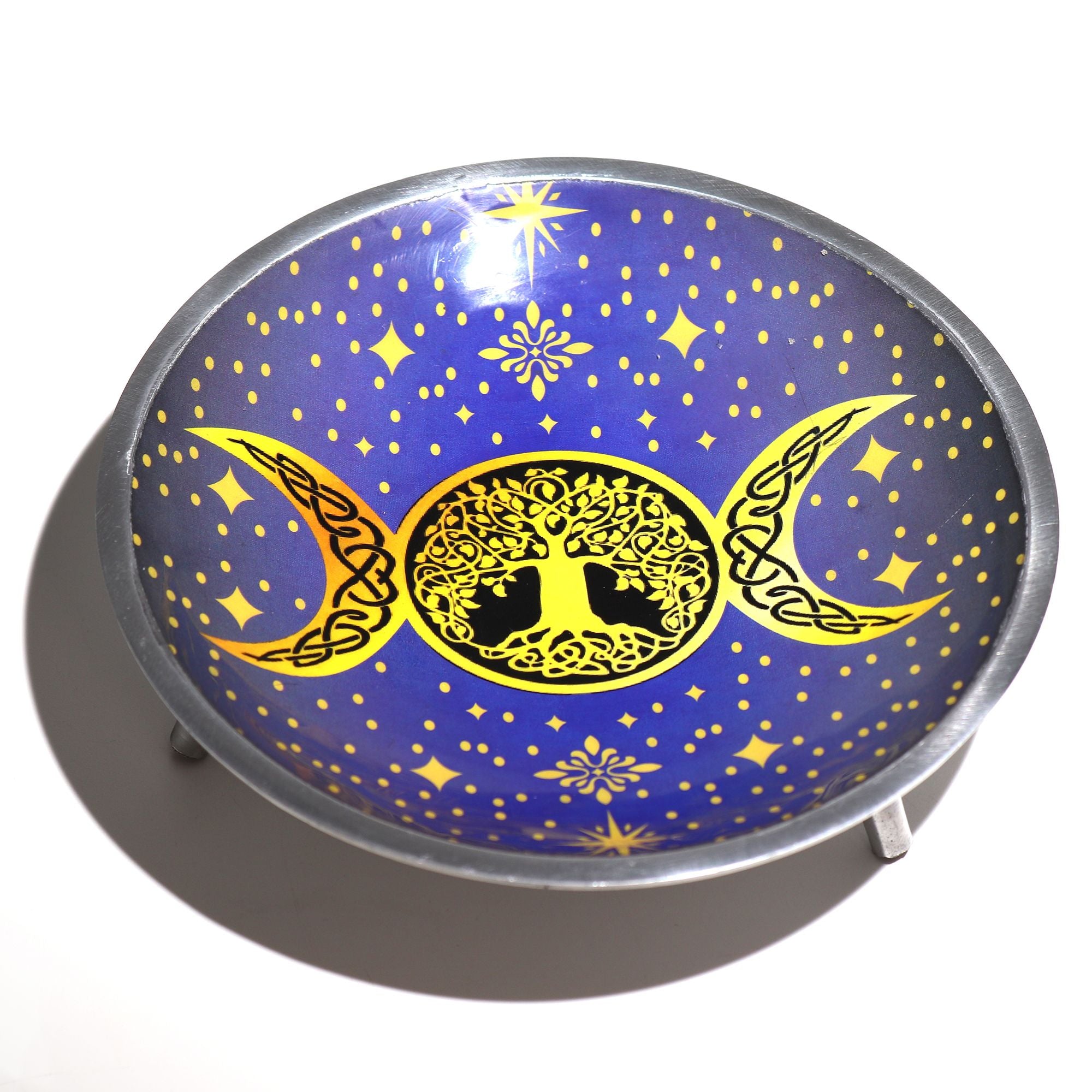 Triple Moon Celestial Offering Plate