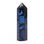 Black Obsidian Celestial Point — Midnight Blue