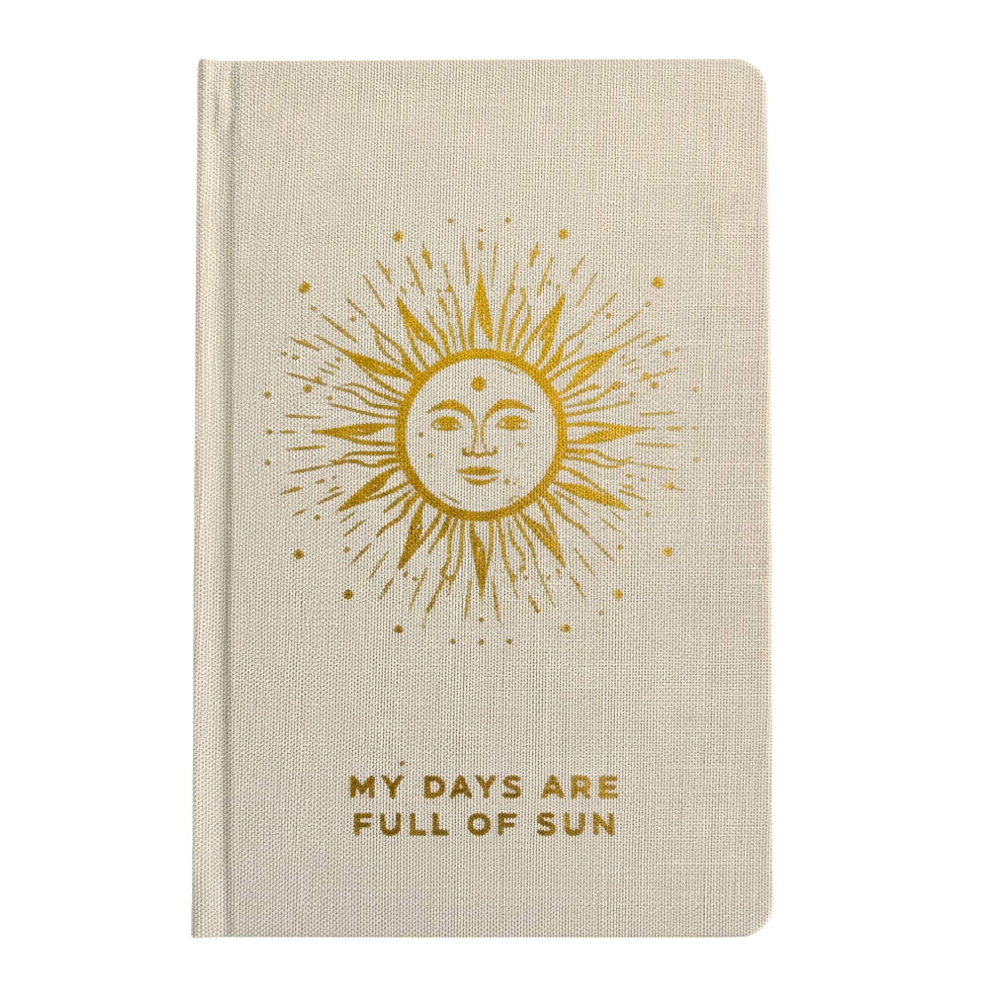 Ivory Sun Gratitude Journal — 120 Pages
