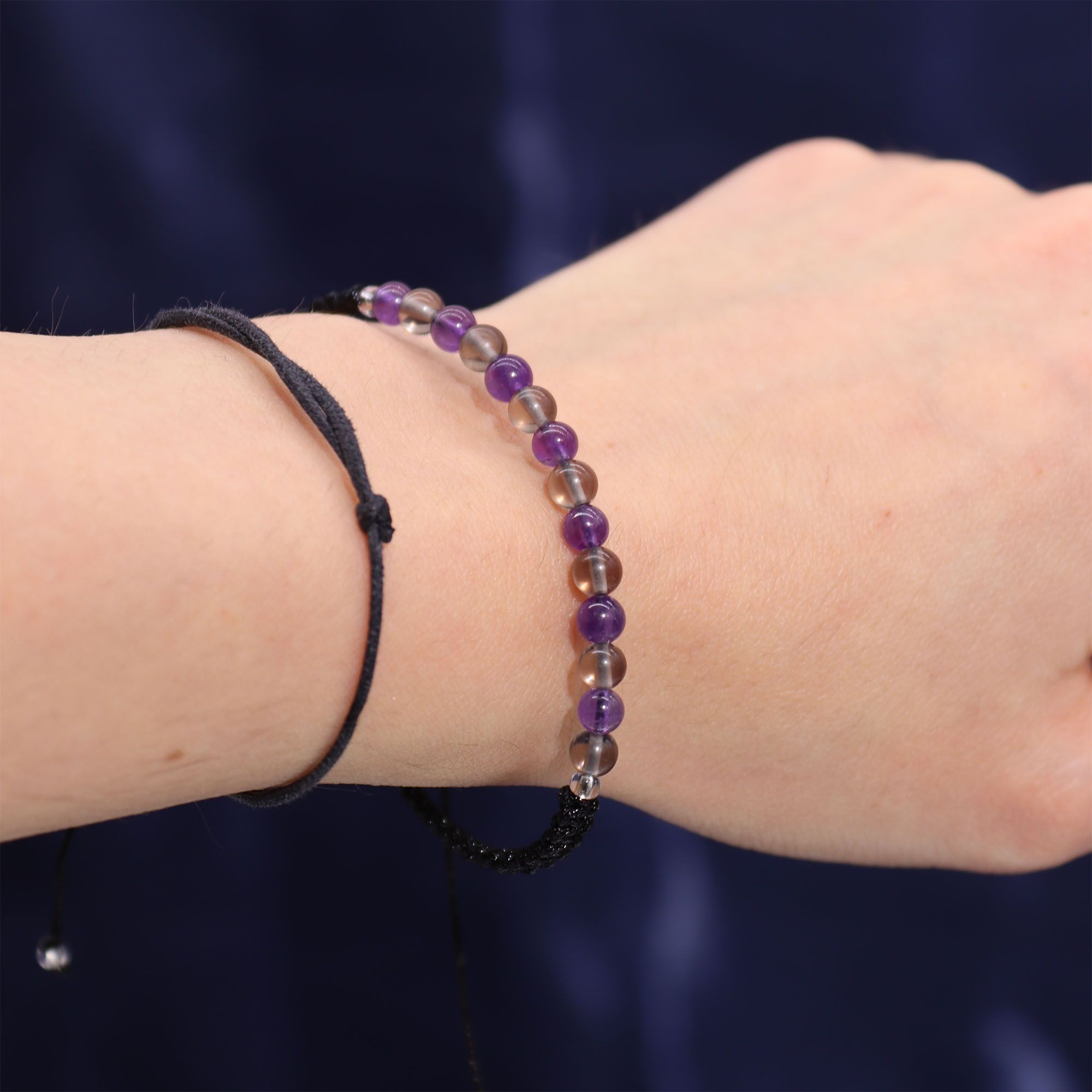 Capricorn Zodiac Crystal Candle & Gemstone Bracelet