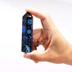 Black Obsidian Celestial Point — Midnight Blue