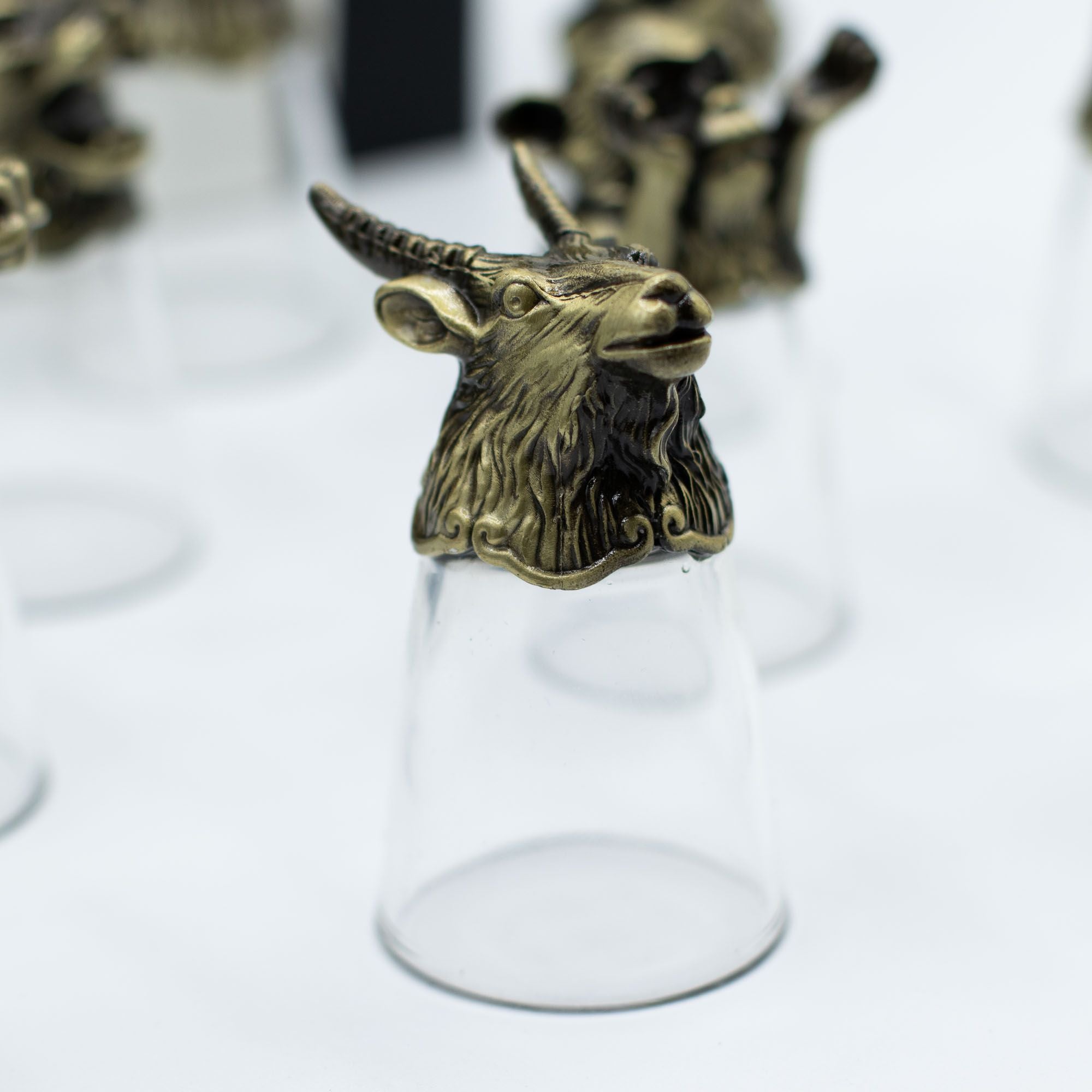Forest & Mystical Creatures Shot Glass Set — 12 Pieces