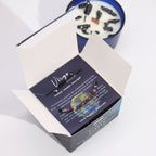 Virgo Zodiac Crystal Candle & Gemstone Bracelet