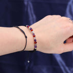 Virgo Zodiac Crystal Candle & Gemstone Bracelet