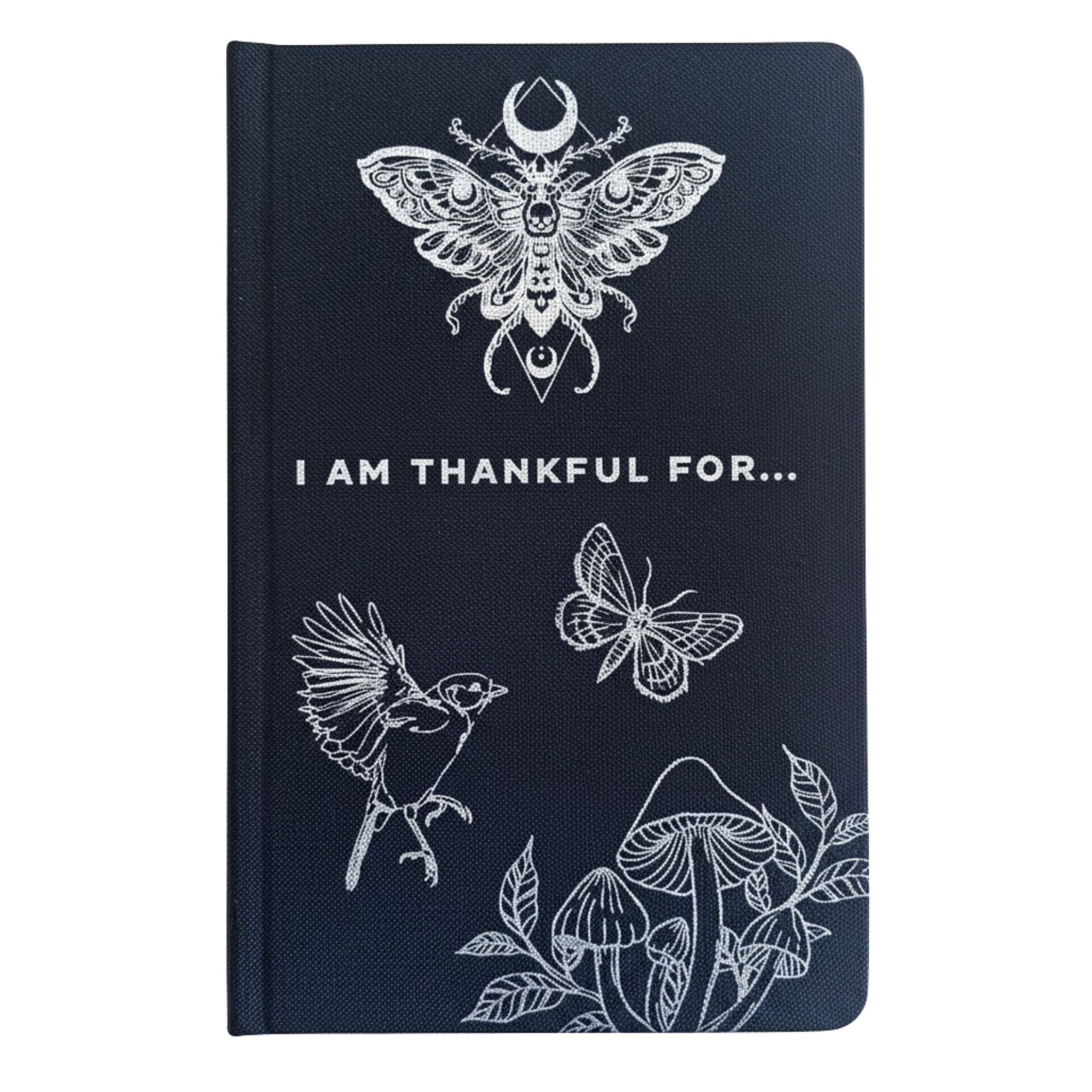 Black Celestial Gratitude Journal — 120 Pages