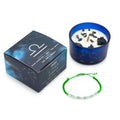 Libra Zodiac Crystal Candle & Gemstone Bracelet