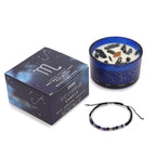 Scorpio Zodiac Crystal Candle & Gemstone Bracelet