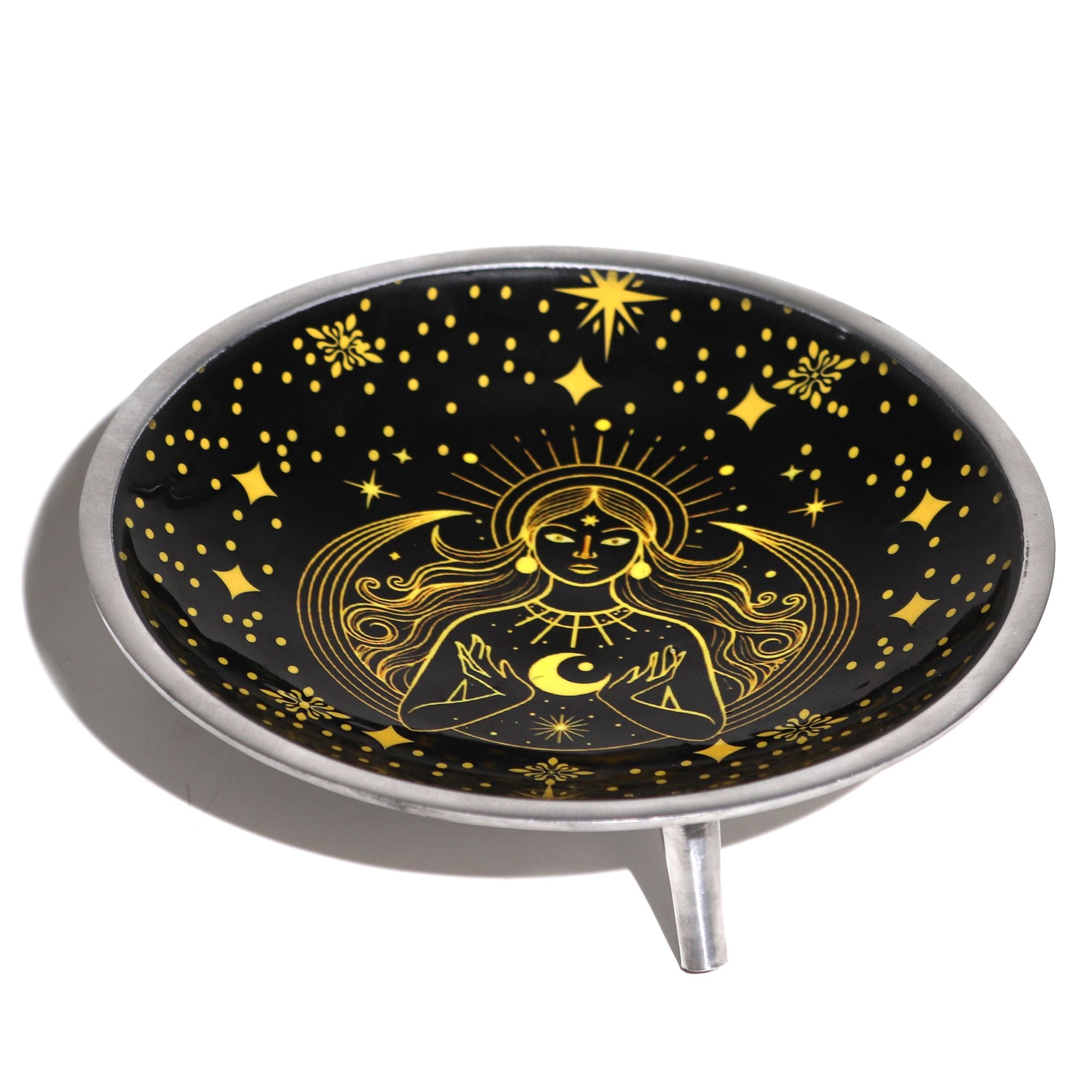 Gold Goddess Celestial Offering Plate
