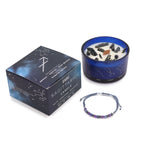 Sagittarius Zodiac Crystal Candle & Gemstone Bracelet