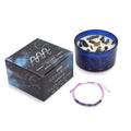 Aquarius Zodiac Crystal Candle & Gemstone Bracelet