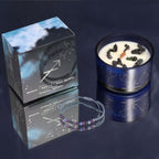 Sagittarius Zodiac Crystal Candle & Gemstone Bracelet