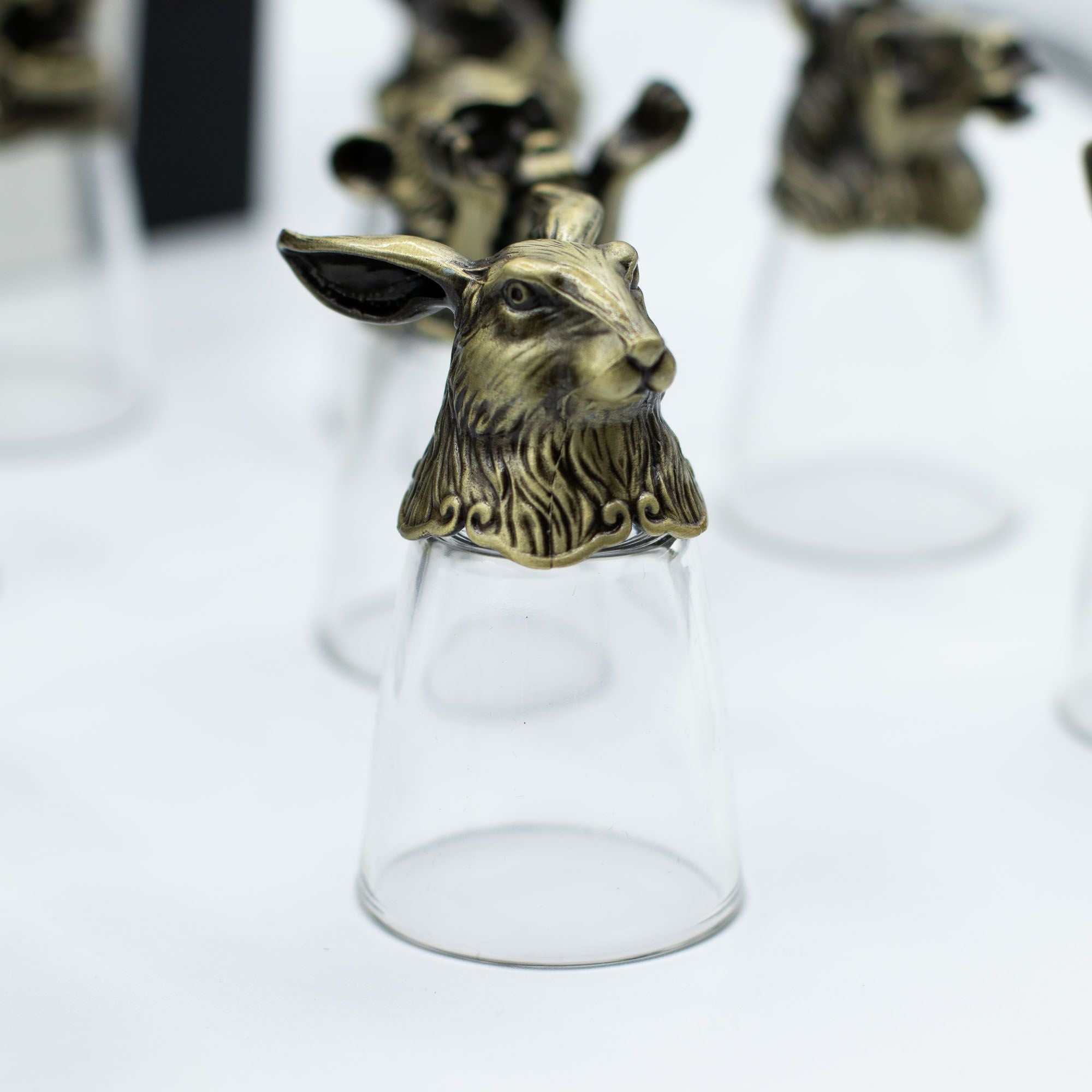 Forest & Mystical Creatures Shot Glass Set — 12 Pieces