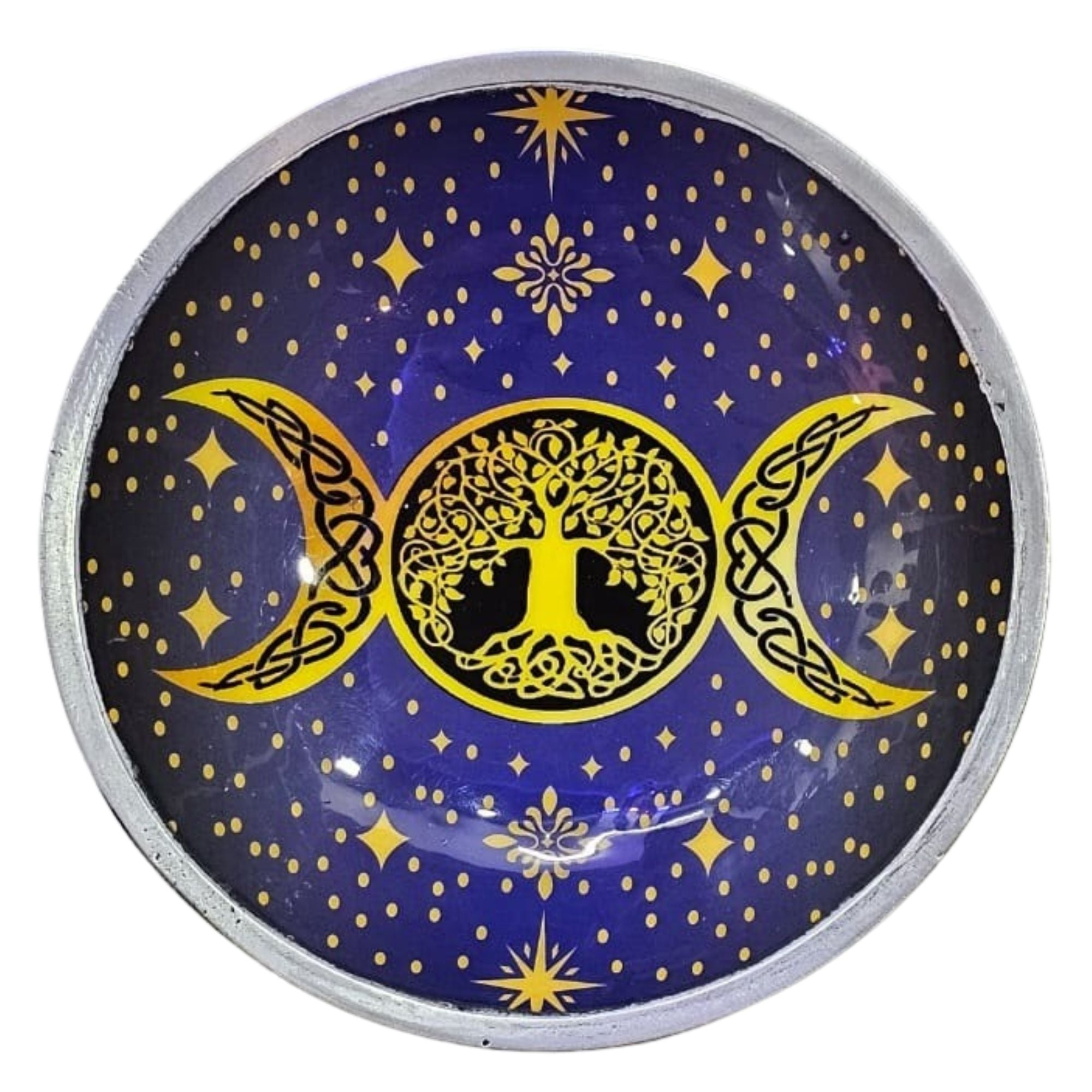 Triple Moon Celestial Offering Plate