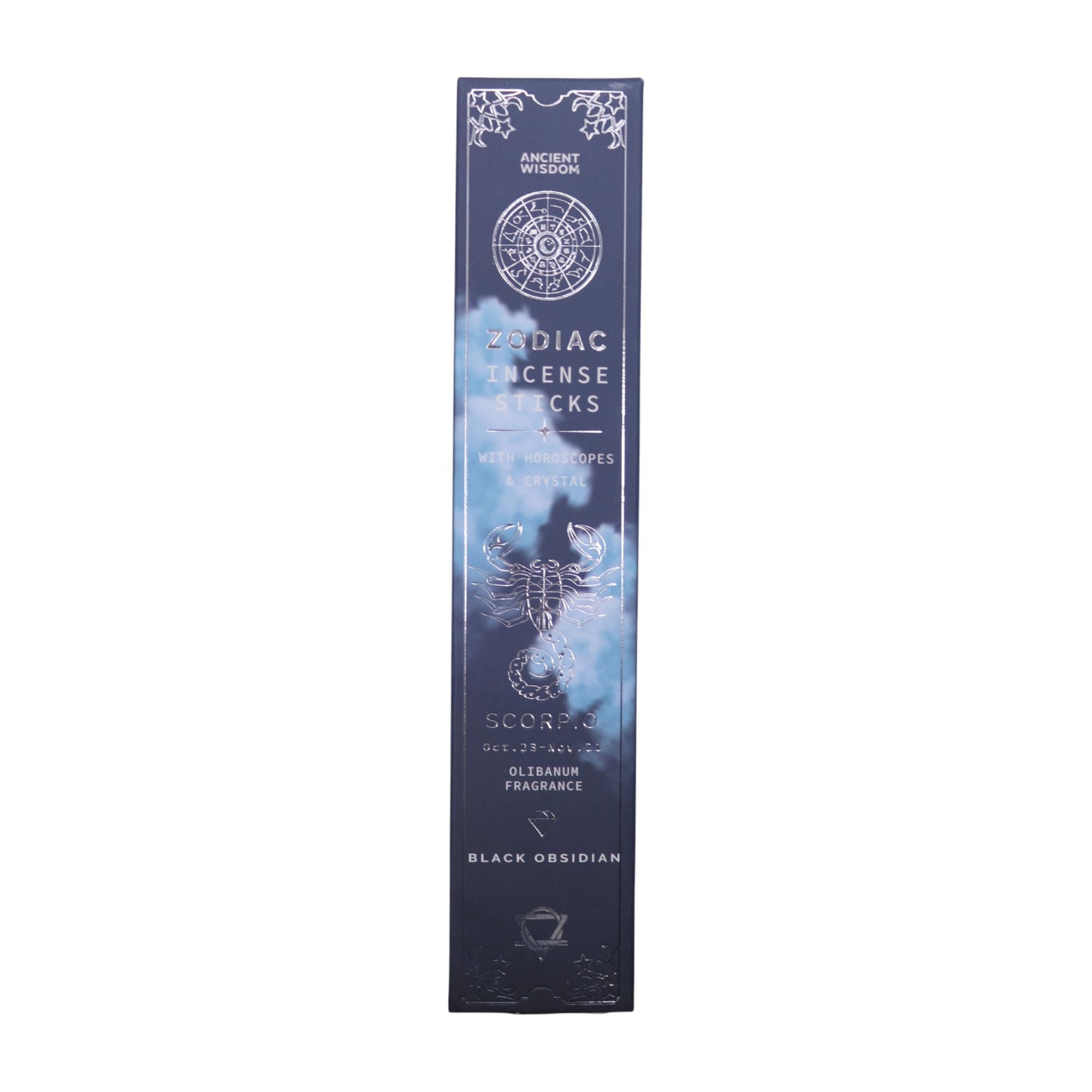 Scorpio Zodiac Crystal Incense — Olibanum