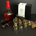 Forest & Mystical Creatures Shot Glass Set — 12 Pieces