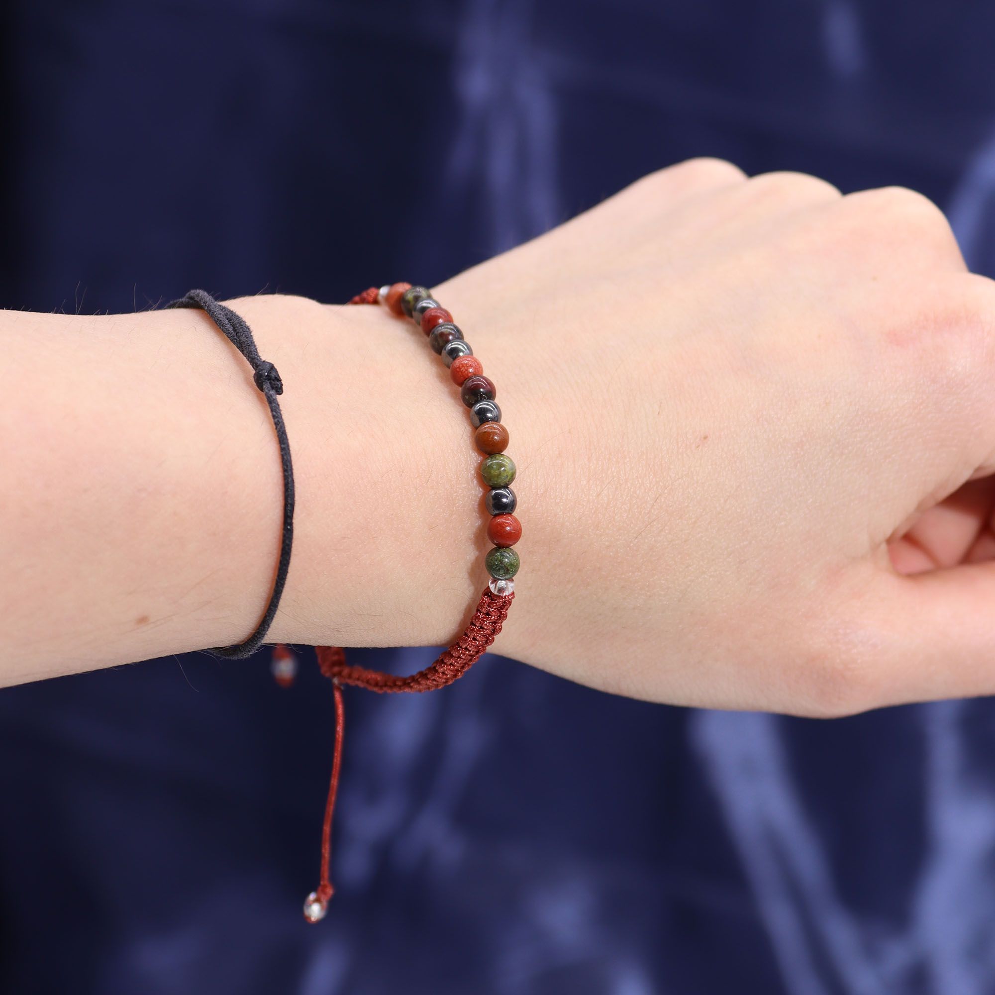Aries Zodiac Crystal Candle & Gemstone Bracelet