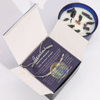 Gemini Zodiac Crystal Candle & Gemstone Bracelet