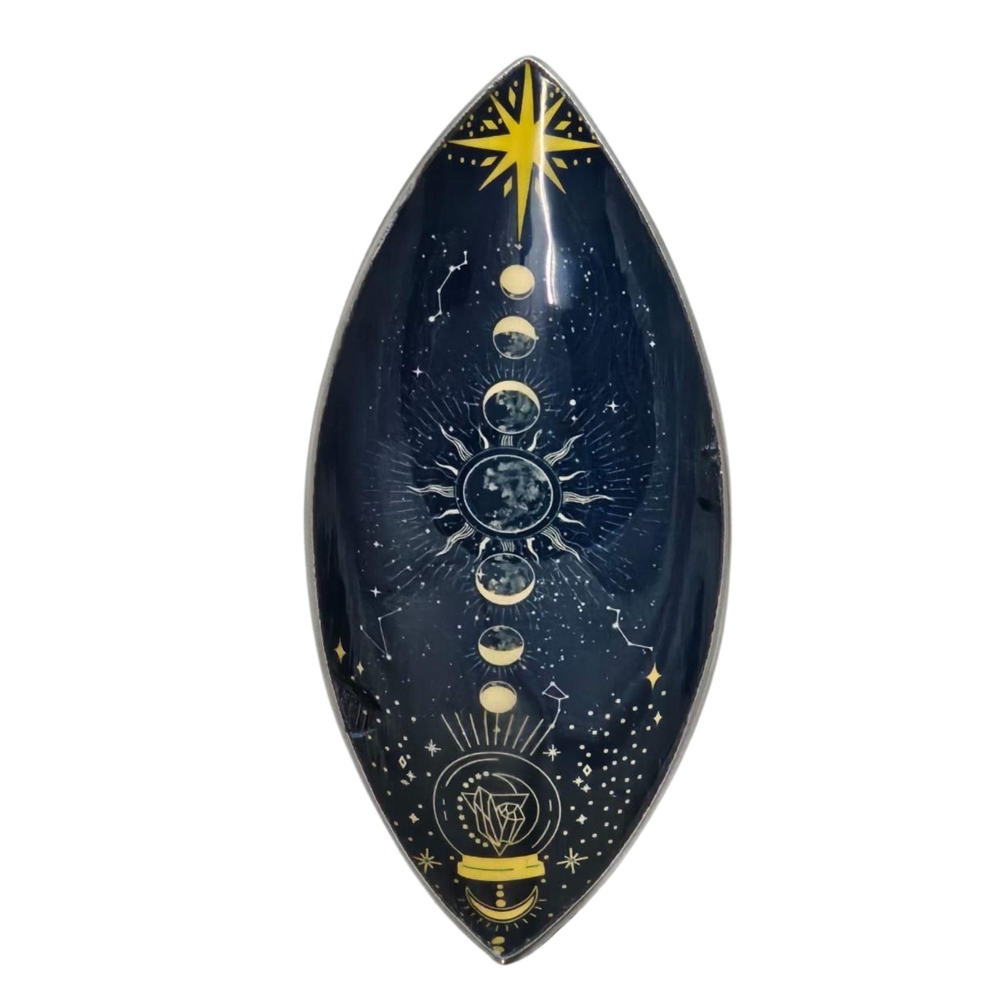 Zodiac Moon Phases Incense Bowl