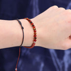 Leo Zodiac Crystal Candle & Gemstone Bracelet