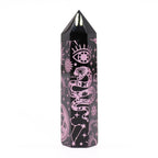 Black Obsidian Celestial Point — Rose Pink - Black Obsidian Points - SIXTH HOUSE