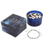 Cancer Zodiac Crystal Candle & Gemstone Bracelet - Zodiac Crystal Candles with Gemstone Bracelet - SIXTH HOUSE