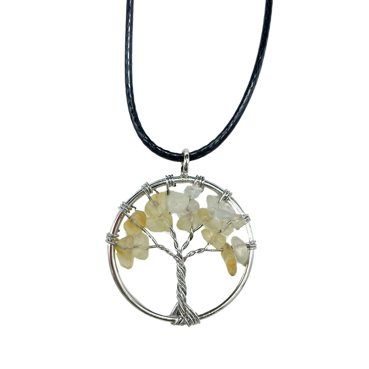 Carnelian Tree of Life Gemstone Necklace