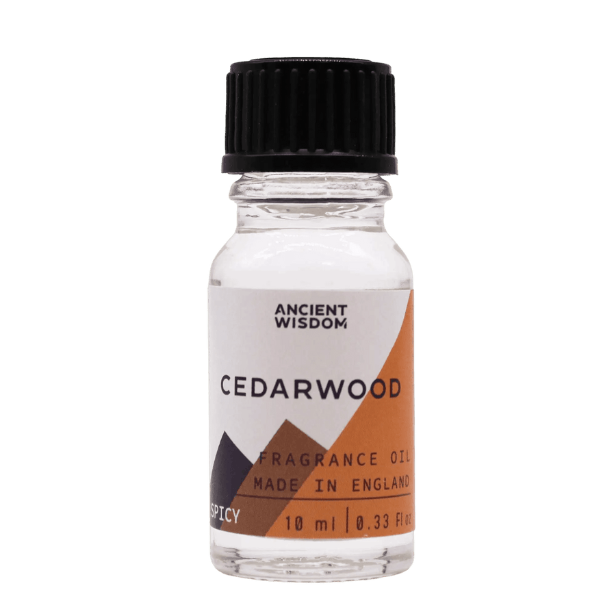 Cedarwood Fragrance Oil 10ml - Ancient Wisdom Fragrance Oils - SIXTH HOUSE