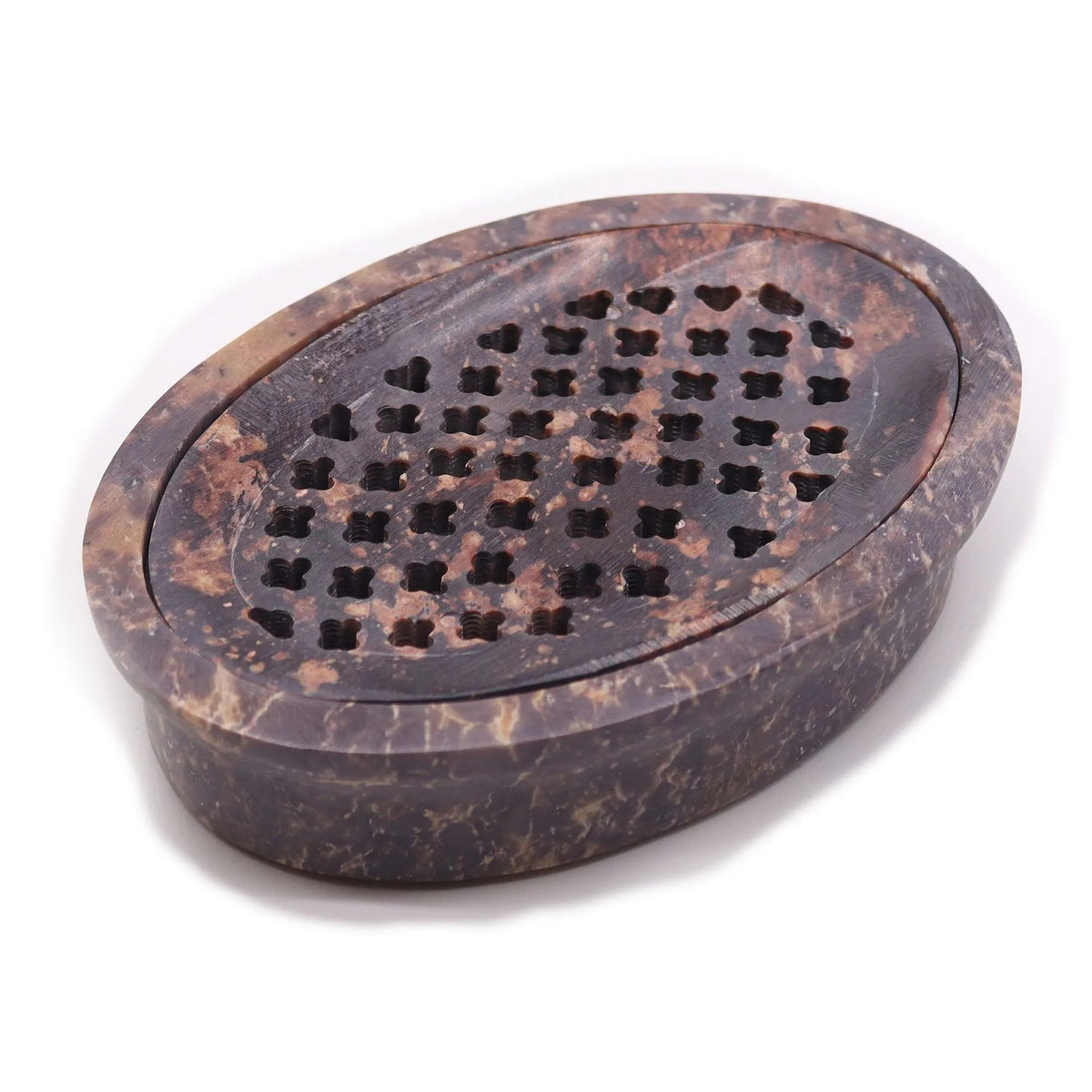 Classic Oval Soapstone Soap Dish & Drainer - Soap Dish - SIXTH HOUSE