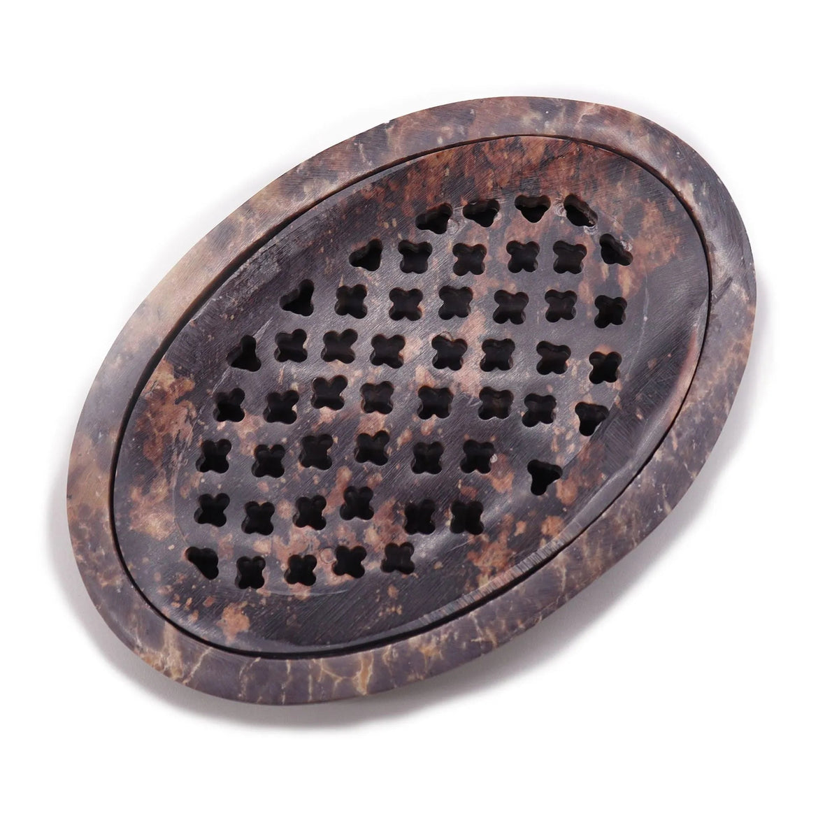 Classic Oval Soapstone Soap Dish & Drainer - Soap Dish - SIXTH HOUSE