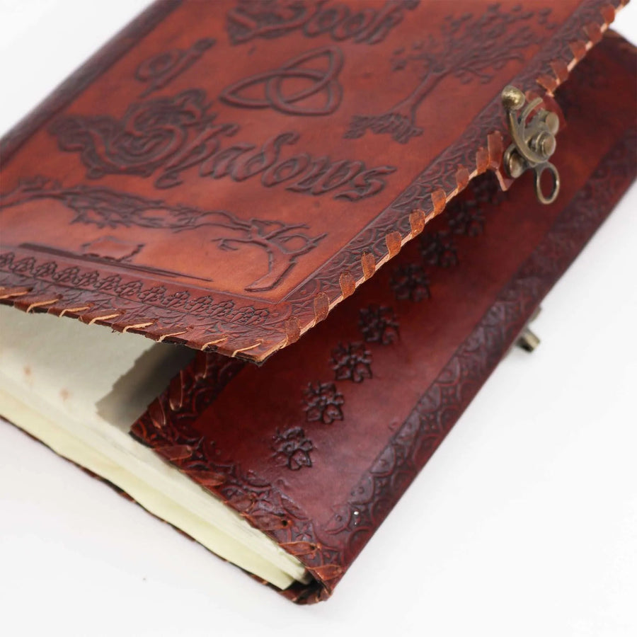 Dark Tan Book of Shadows Grimoire — 200 Pages