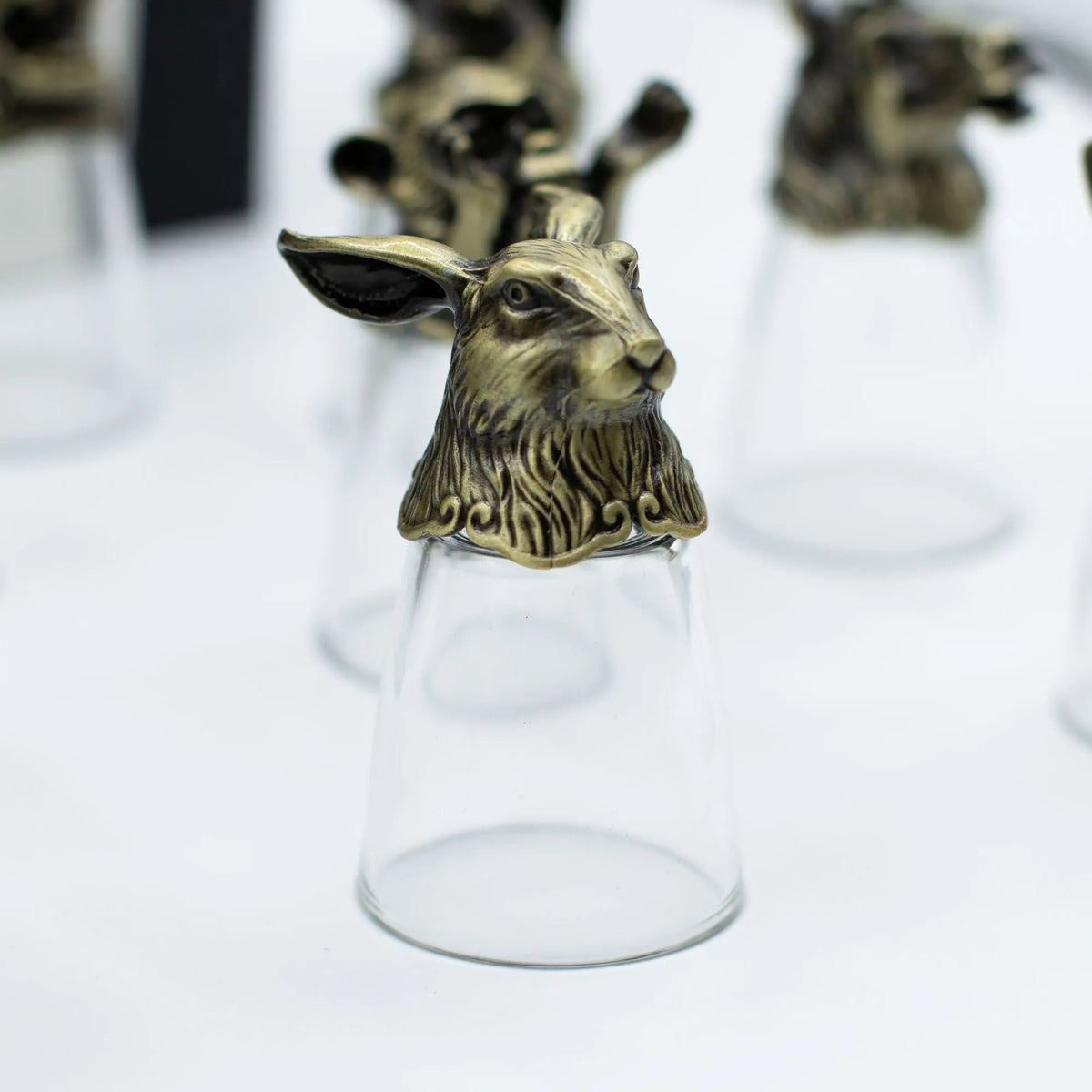 Forest & Mystical Creatures Shot Glass Set — 12 Pieces - Mystical Creatures Glasses - SIXTH HOUSE