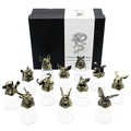 Forest & Mystical Creatures Shot Glass Set — 12 Pieces - Mystical Creatures Glasses - SIXTH HOUSE