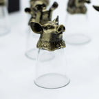 Forest & Mystical Creatures Shot Glass Set — 12 Pieces - Mystical Creatures Glasses - SIXTH HOUSE