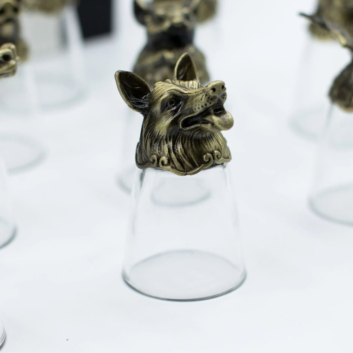 Forest & Mystical Creatures Shot Glass Set — 12 Pieces - Mystical Creatures Glasses - SIXTH HOUSE