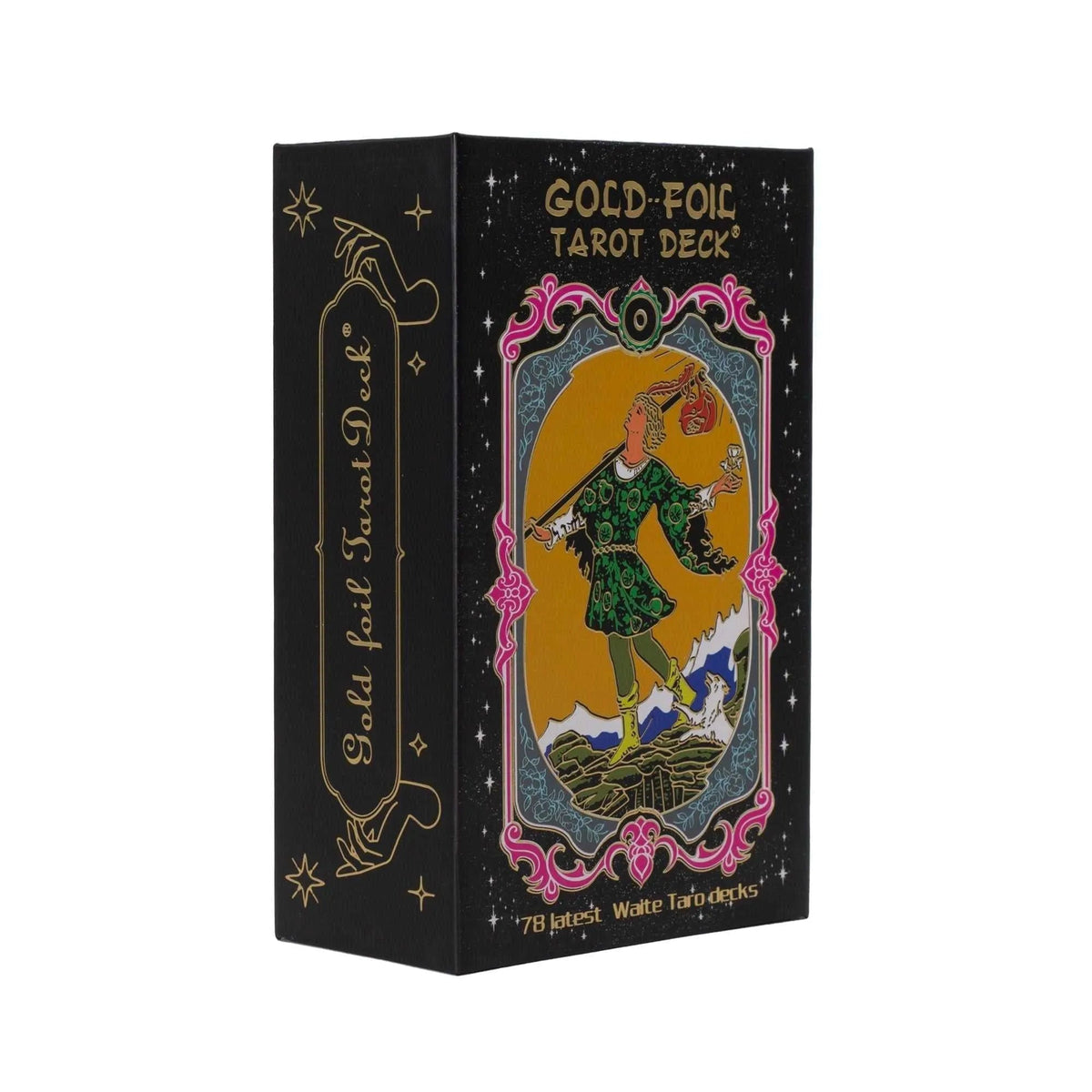Gold Foil Tarot Card Set & Booklet
