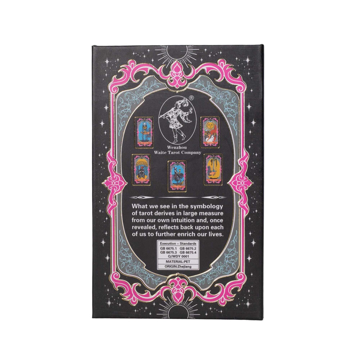 Gold Foil Tarot Card Set & Booklet - Tarot Cards - SIXTH HOUSE