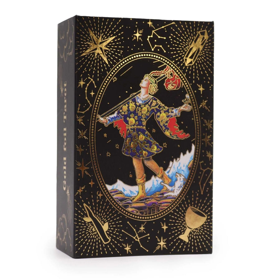 Gold Foil Tarot – Let the Magic Begin – Gift Box - Tarot Cards - SIXTH HOUSE