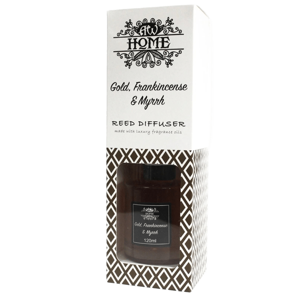 Gold, Frankincense & Myrrh Reed Diffuser – 120ml - Reed Diffuser - SIXTH HOUSE