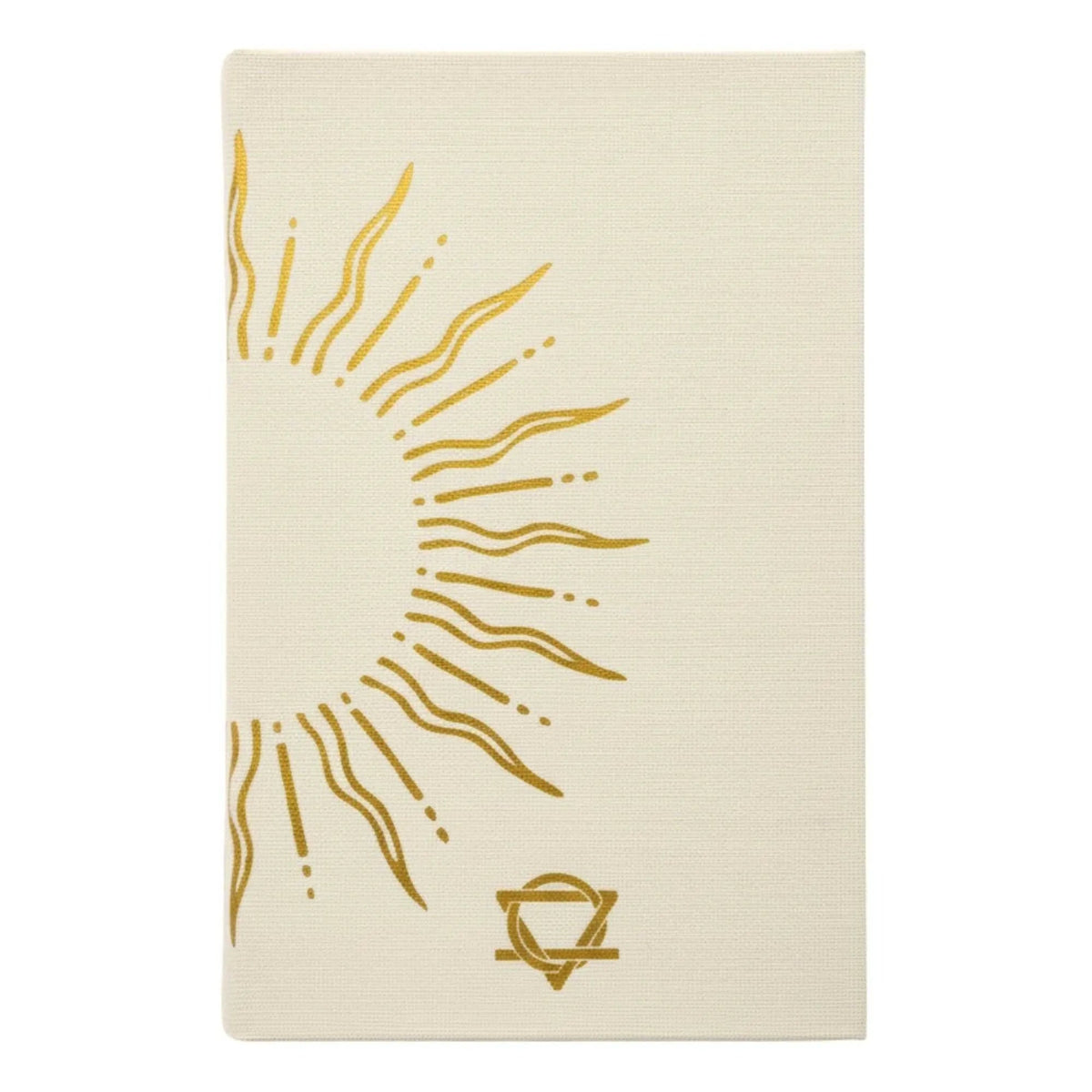 Ivory Sun Gratitude Journal — 120 Pages - Wellness & Gratitude Notebooks - SIXTH HOUSE