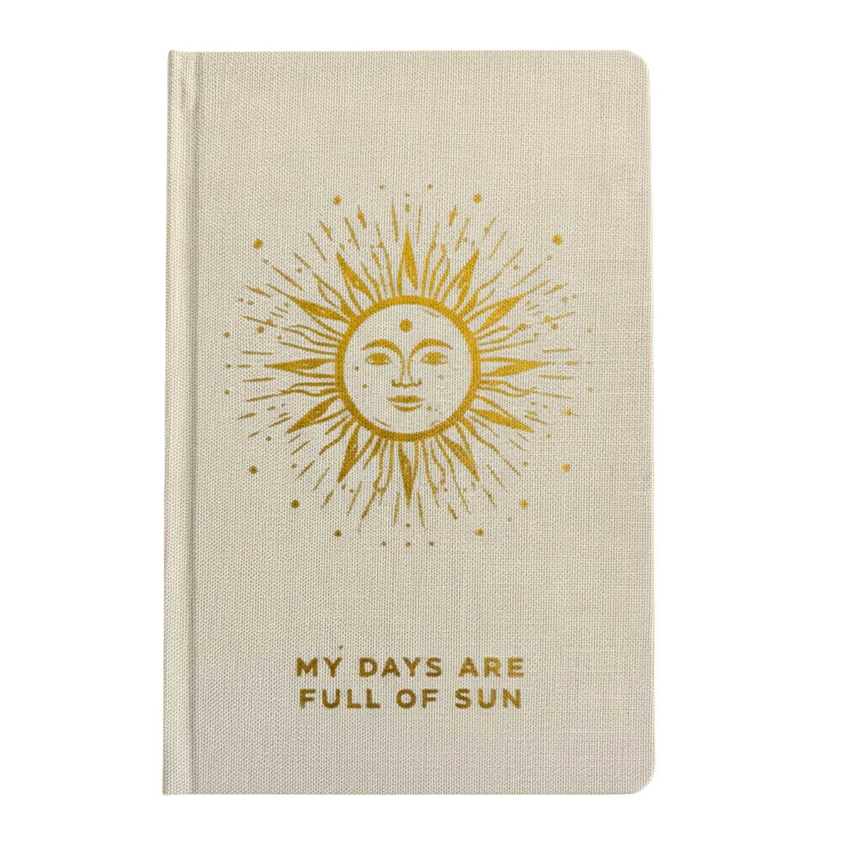 Ivory Sun Gratitude Journal — 120 Pages - Wellness & Gratitude Notebooks - SIXTH HOUSE