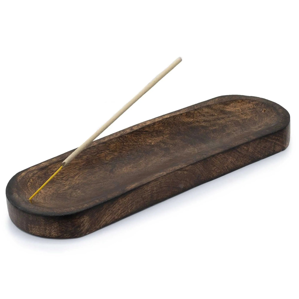 Large Incense Tray 30x10cm – Classic Mango Wood - Incense Holder - SIXTH HOUSE